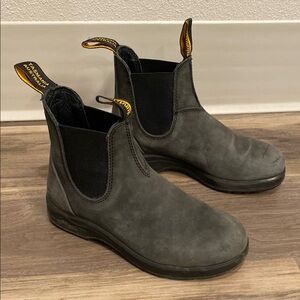 Blundstone Gray Chelsea Boots 6.5